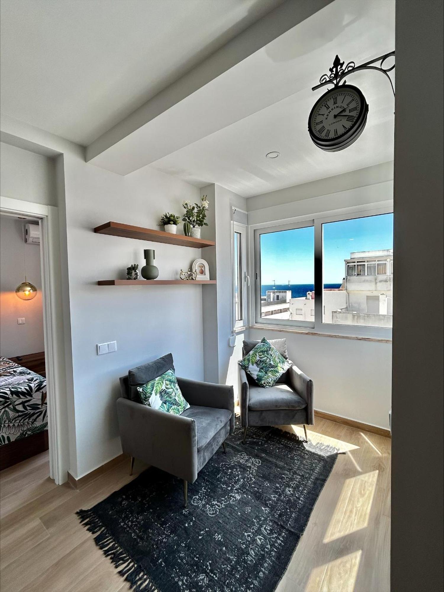 Apartamento Vista Mar A Menos De 50M Da Praia. Armação de Pêra Eksteriør bilde